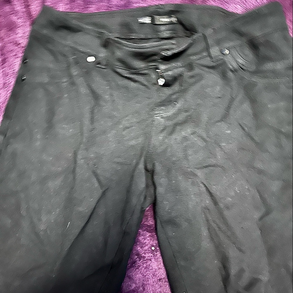 Maurices black jeans.